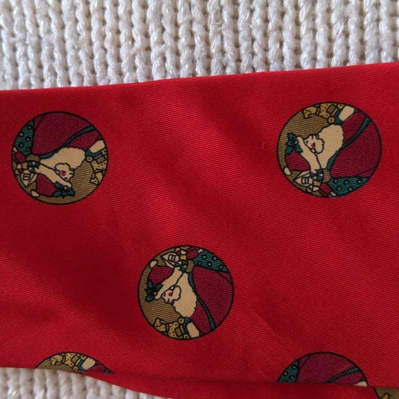 3 vintage silk ties, Excellent condition. Santa Claus, - Picture 12 of 12